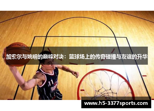 加索尔与姚明的巅峰对决：篮球场上的传奇碰撞与友谊的升华